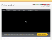 Tablet Screenshot of principelle.com